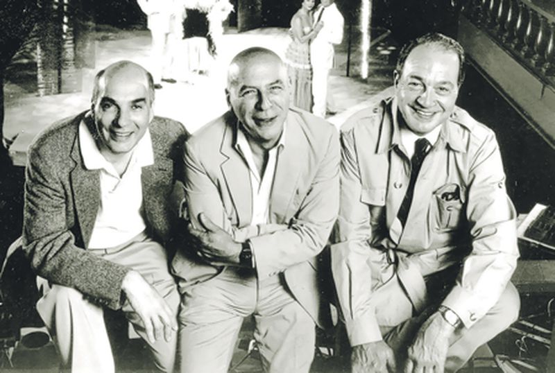 Rober W. Federico, René Buch y Gilberto Zaldivar, en icónica foto