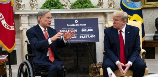 Trump y Abbott