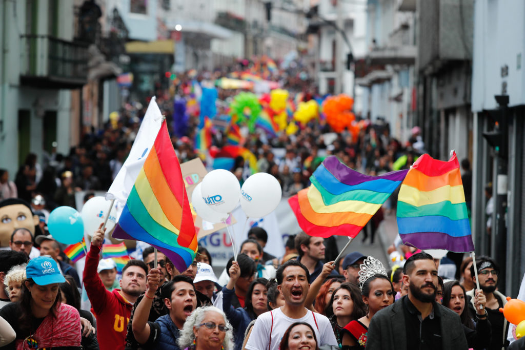 Marcha del Orgullo Gay en Quito reivindica la diversidad y nuevos retos LGTBI Orgullo Gay