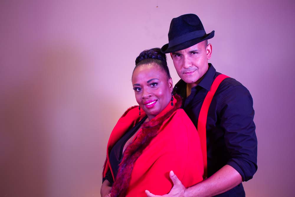 Anissa Gathers y Ricardo Stevan.