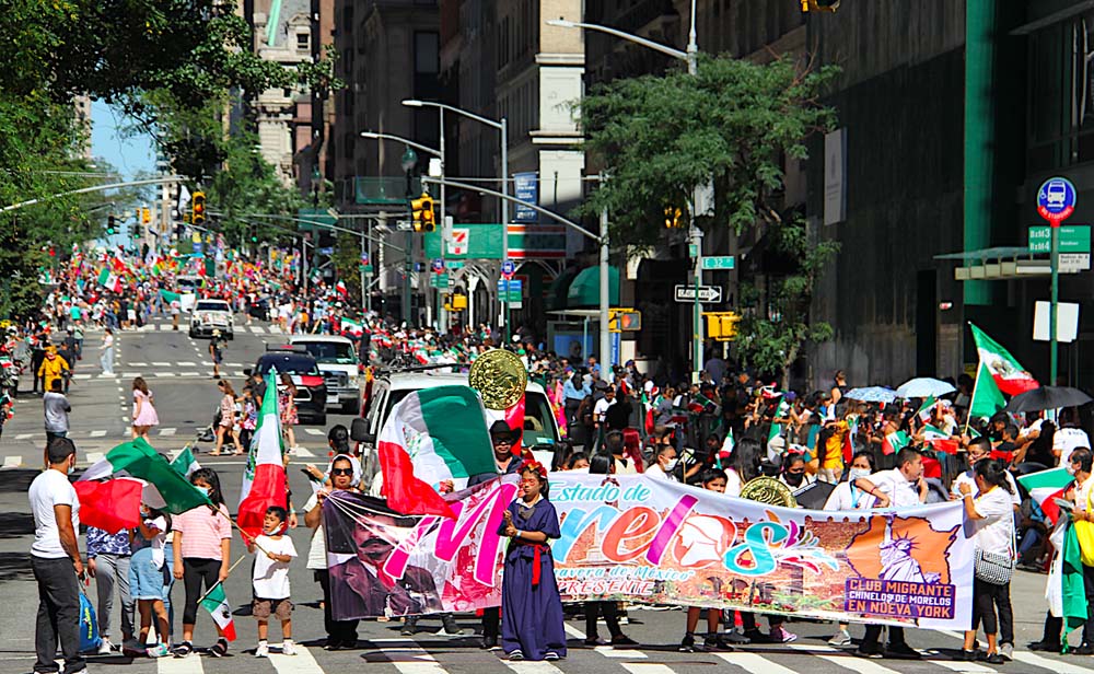 DELEGACION DEL ESTADO DE MORELOS DESFILE MEXICANO NY 2021