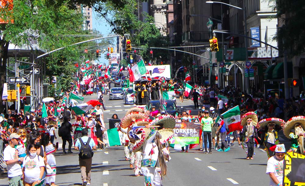 GRAN PRESENCIA MEXICANA EN MADISON