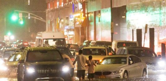 Huracán Ida en Nueva York.