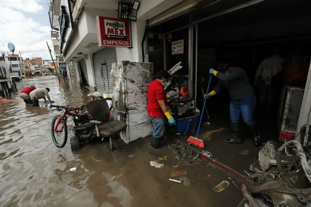 Lluvias fuertes en México