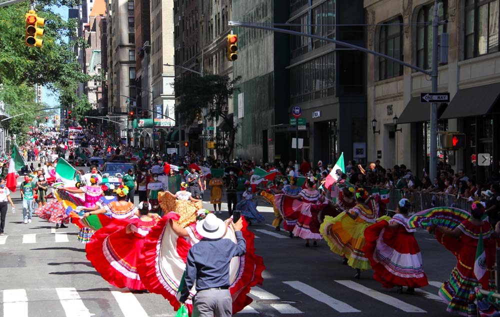 MÁS BAILES TIPICOS MEXICANOS DESFILE MEXICANO 2021