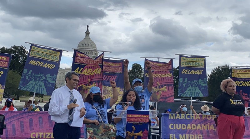 MARCHA INMIGRANTES WASHINGTON