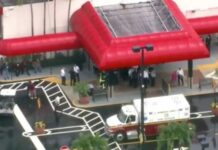 se desploma el techo de casino