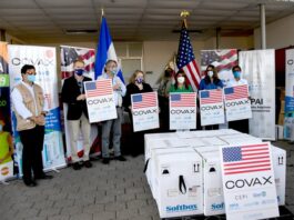 EE.UU. dona a Honduras 81.900 vacunas de la farmacéutica Pfizer EEUU dona vacunas a Honduras