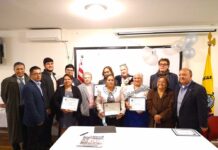 Comité Galo Plaza celebra la gastronomía ecuatoriana en Nueva York CEREMONIA GALO PLAZA OCTUBRE 18