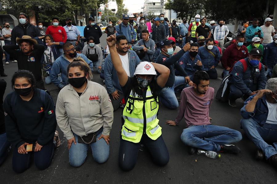 gaseros protestan en México (3)