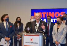 Lideres latinos aplauden aprobación del proyecto de infraestructura Chuck Schumer