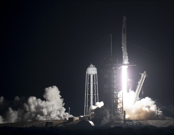 Despega tercera misión comercial tripulada de la NASA NASA