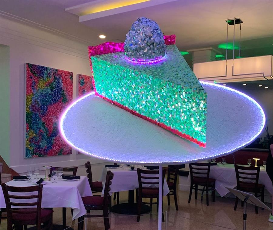 Escultura de Key Lime Pie (2)