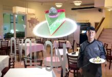 Escultura de Key Lime Pie