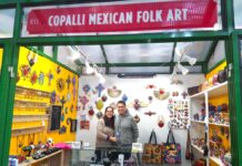 Latinos retornan a la feria navideña de Bryant Park COPALLI MEXICAN ART