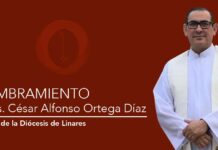 El papa nombra a monseñor Ortega nuevo obispo de Linares, en México