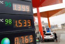 precio de combustible