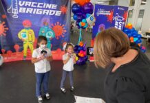 vacunación de niños
