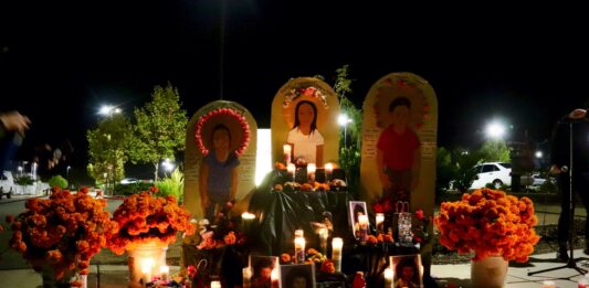 vigilia para inmigrantes muertos