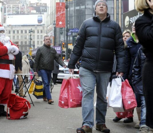 compras navideña