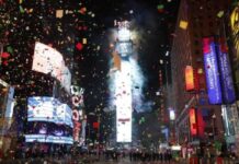 Nueva York recibe el 2022, con el regreso del tradicional evento de Año Nuevo en Times Square Nueva York recibe el 2022.