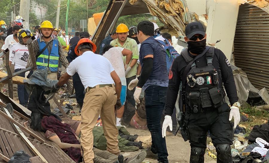 accidente en M&eacute;xico