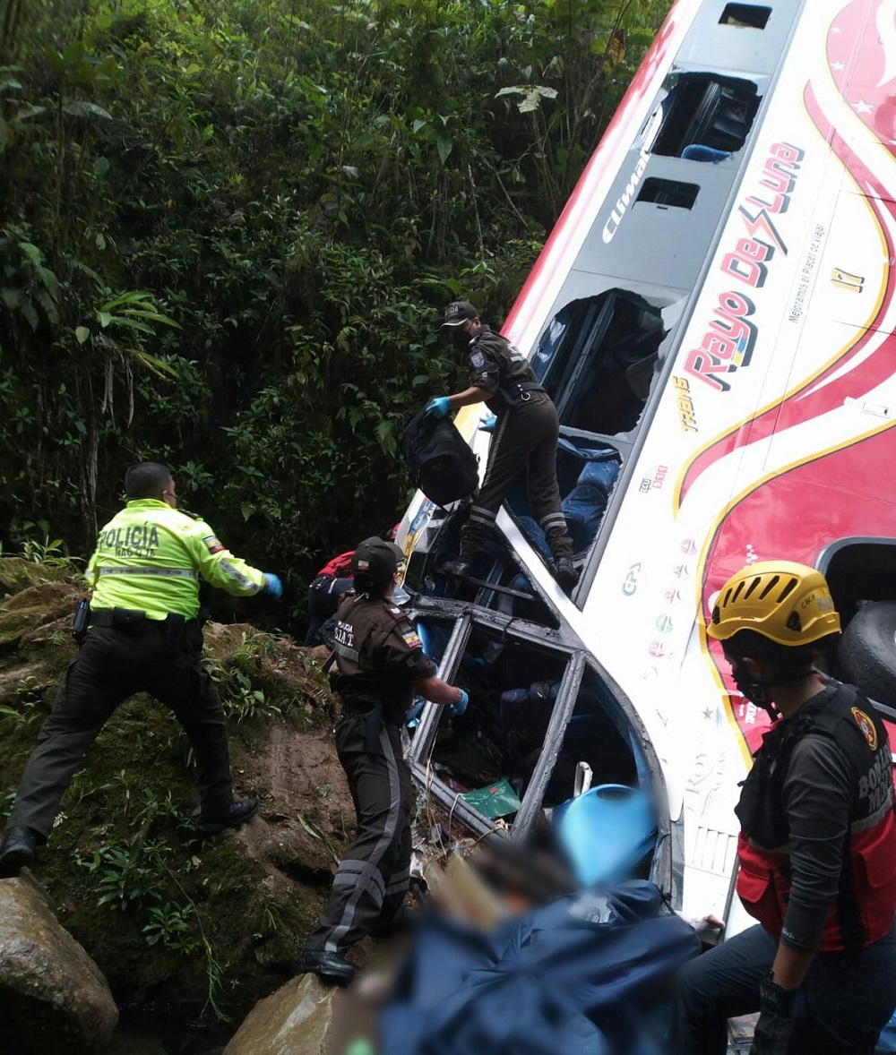 accidente en Ecuador. accidente en Ecuador.