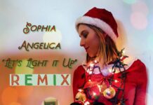 Artista emergente Sophia Angelica lanza remix bilingüe de su canción navideña “Let’s Light It Up” Sophia Angelica