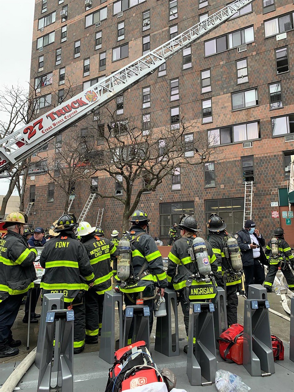 incendio en Nueva York 
