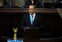 Giammattei afirma que Guatemala fortaleció su alianza de seguridad con EE.UU. Alejandro Giammattei,