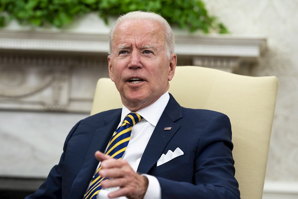 Biden El presidente de Estados Unidos, Joe Biden, sacó este viernes pecho por la caída de la tasa del desempleo, que bajó al 3,9 % en diciembre, tres décimas menos que en noviembre, y la atribuyó a las medidas económicas impuestas por su Gobierno.