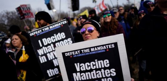 protesta antivacuna