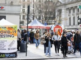 Los contagios empiezan a caer en Nueva York tras la explosión de ómicron covid-19