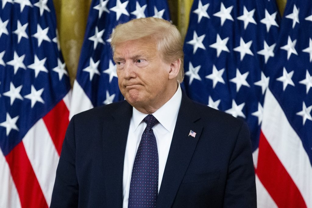 US President Donald J. Trump introduces a plan to help prevent suicide among US veterans Donald Trump