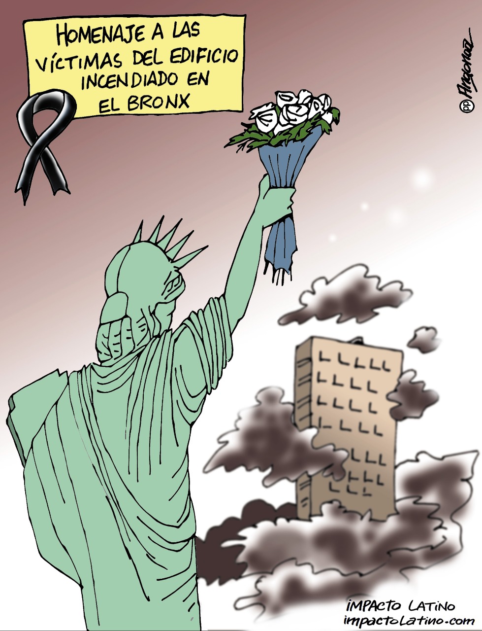 Homenaje a las v&iacute;ctimas