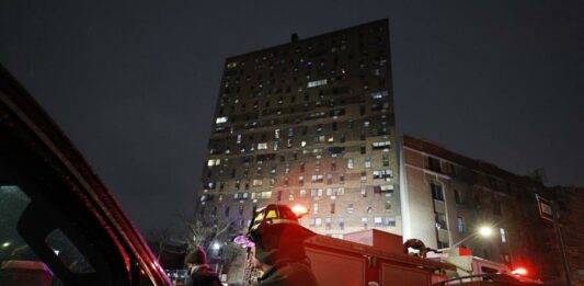 incendio en Nueva York