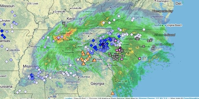 tormenta invernal..