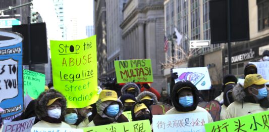 vendedores en Nueva York