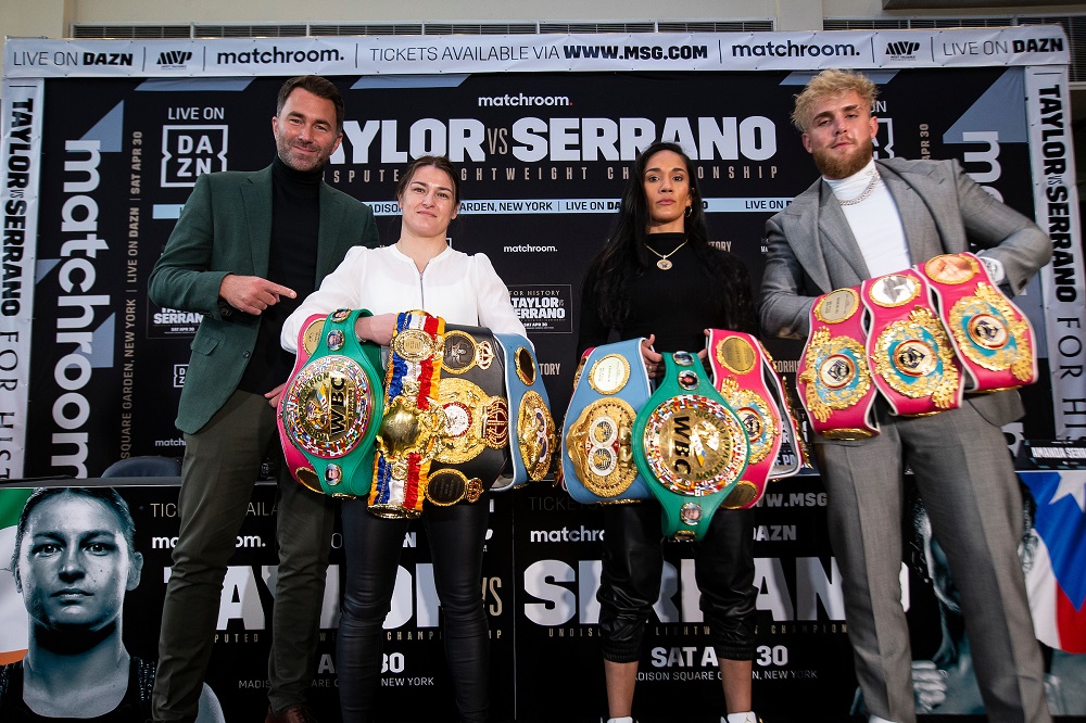 Katie Taylor vs Amanda Serrano New York City Media Day