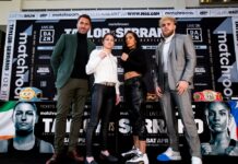 Amanda Serrano y Katie Taylor