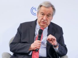 Guterres pide mayor compromiso con cambio climático y no jugar a "ruleta rusa con planeta"