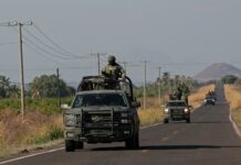 Cuna de capo mexicano, bajo control de escuadrones antiminas del Ejército Cuna de capo mexicano, bajo control de escuadrones (3)