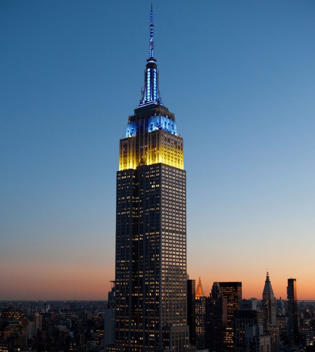 Empire Satate Building-Ucrania apoyo