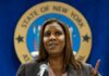 Fiscalía General de Nueva York demanda a UPS por robo de salarios a empleados temporales Letitia James