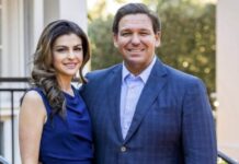La esposa del gobernador de Florida supera un cáncer de seno Casey DeSantis.
