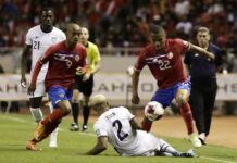 Costa Rica gana a Estados Unidos