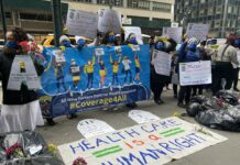 Empleadas domésticas exigen cobertura médica poco antes de votar presupuesto Empleadas domésticas