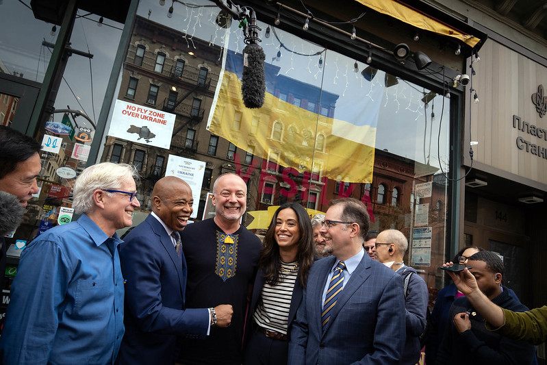 Nueva York apoya a Ucrania