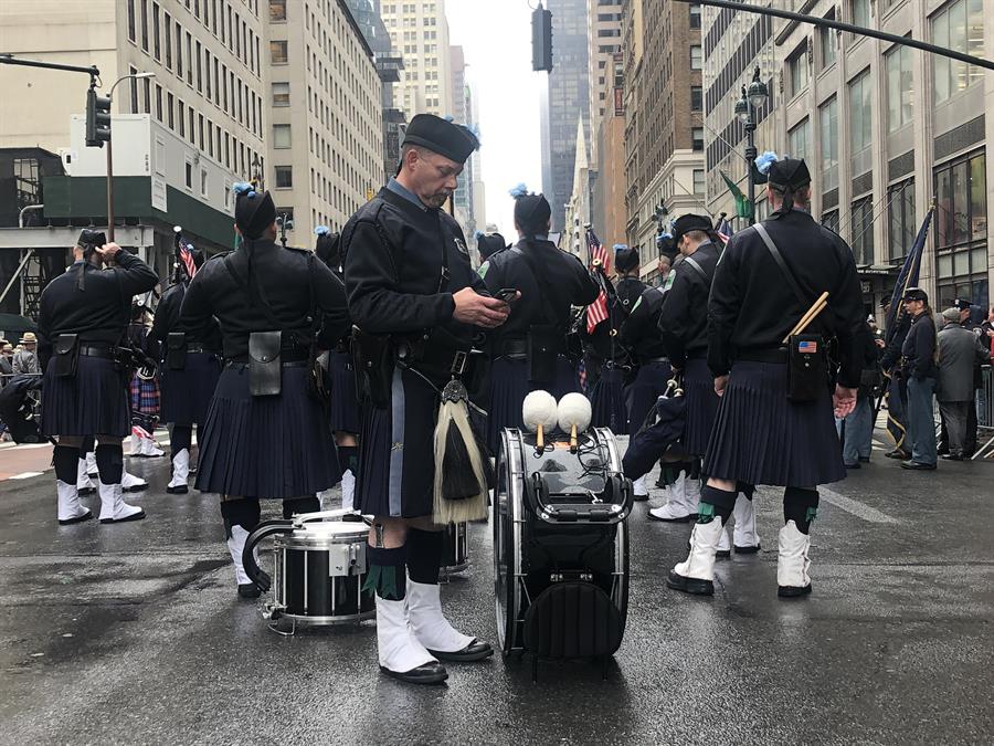 Las gaitas vuelven a la Quinta Avenida de Nueva York (3)