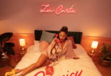Portada del segundo álbum de Greeicy, “La Carta”.